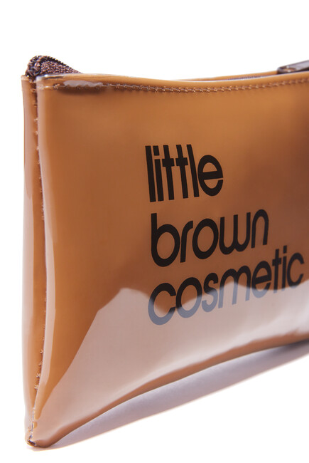 Little Brown Cosmetic Bag